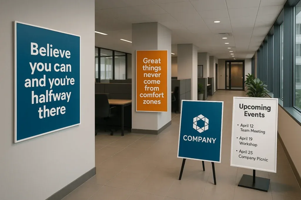 Creative Ways to Use Foam Board Printing for Events, Offices, and Promotions — example 1 from Fine Print Solution in Surrey