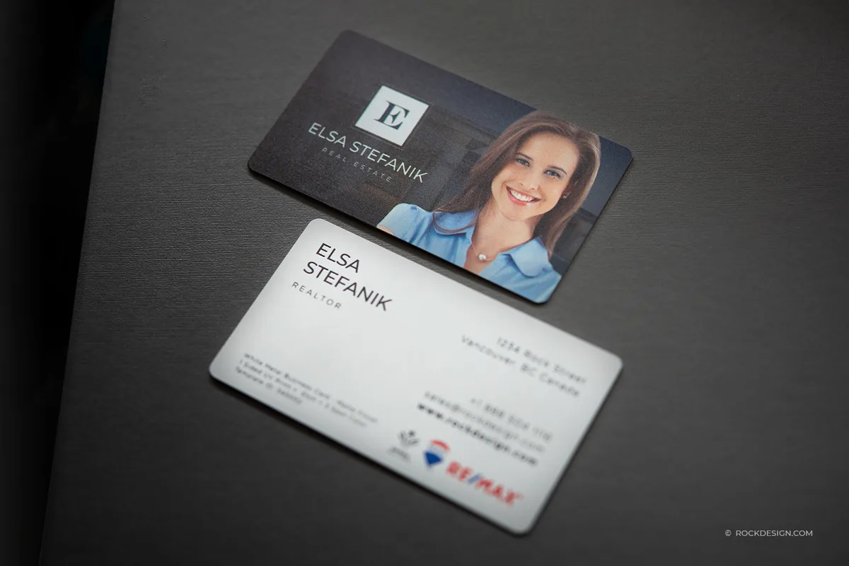 Real Estate Agent Business Cards Printing in Surrey BC: print and signage detail 3