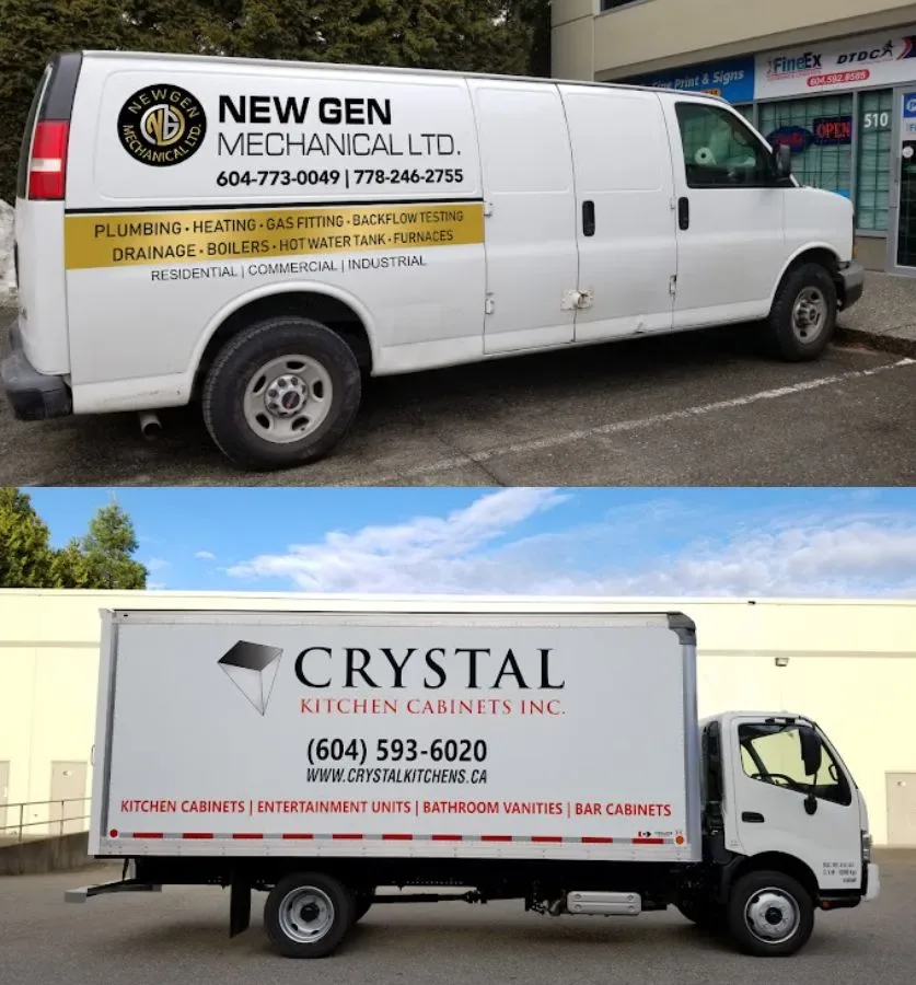 Surrey vehicle wrap vs decal sample photo 2