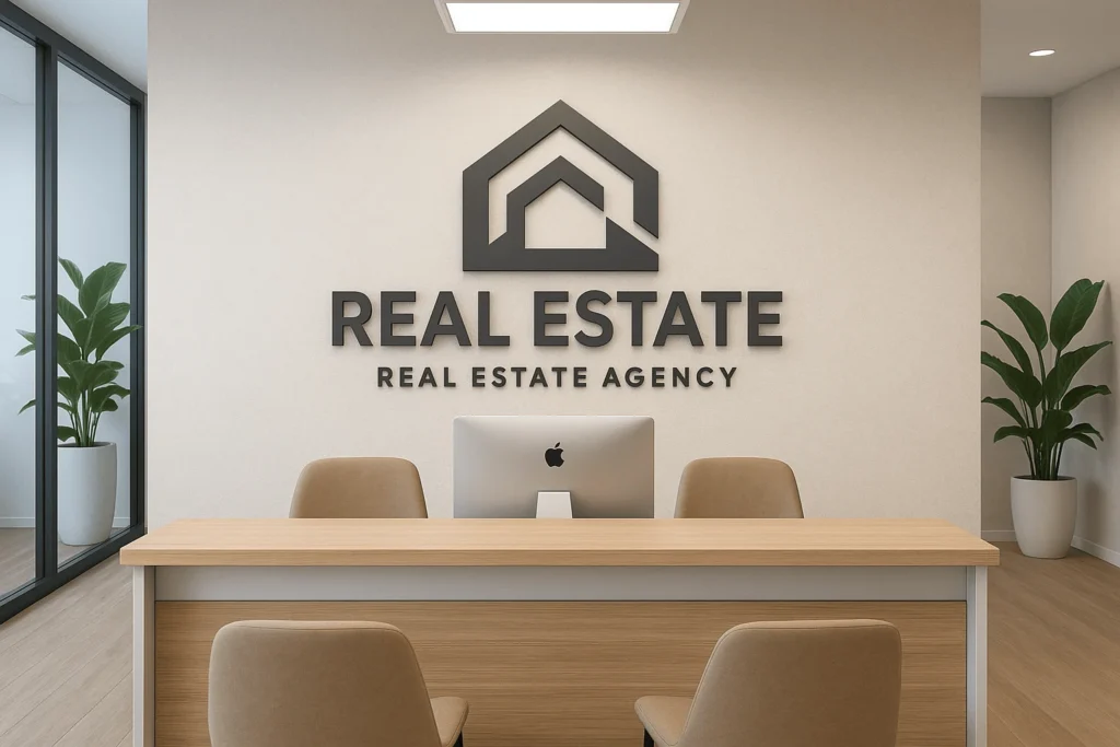 real estate signage