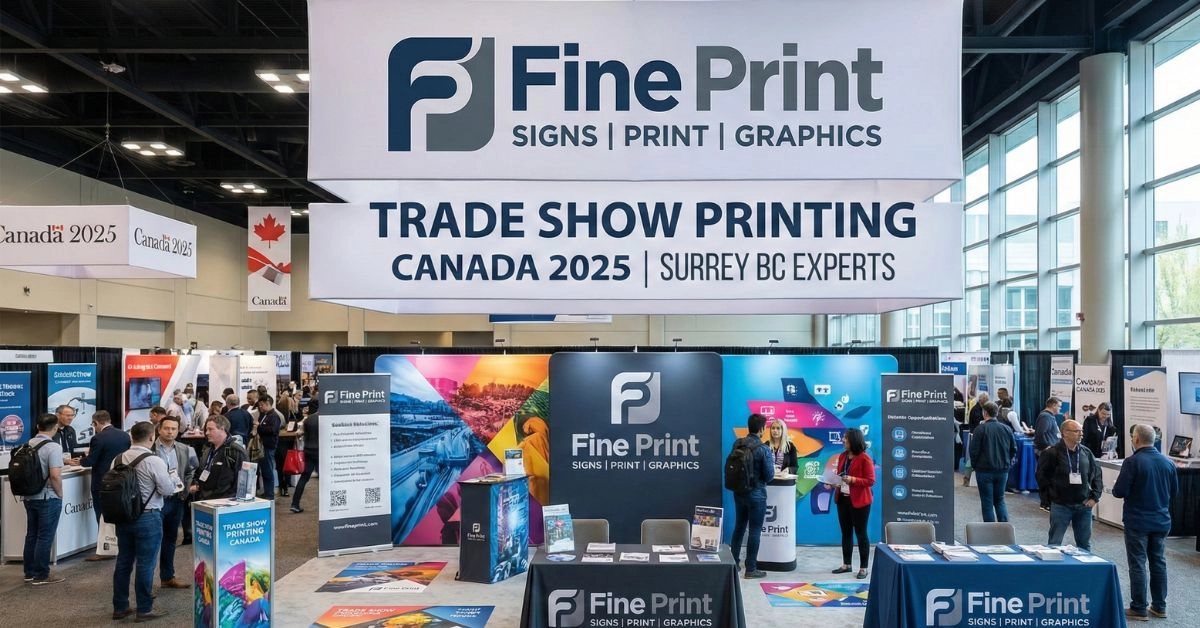 Trade Show Printing Canada 2025 | Surrey BC Experts