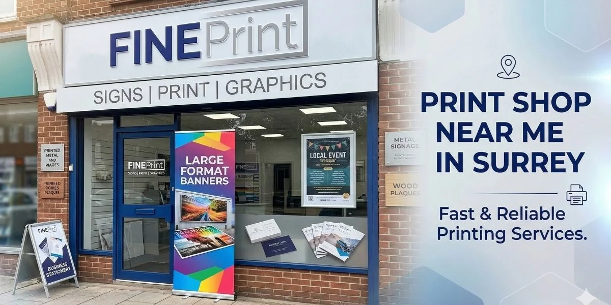Print Shop Near Me in Surrey – Fast, Affordable Quality